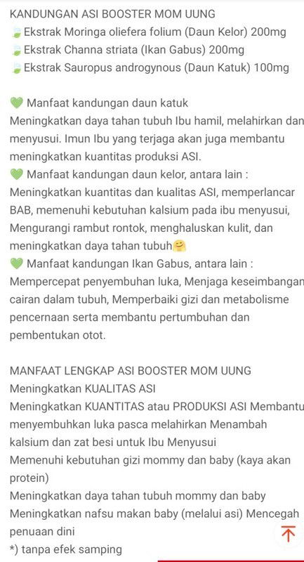 Tips ASI Lancar +kental +melimpah