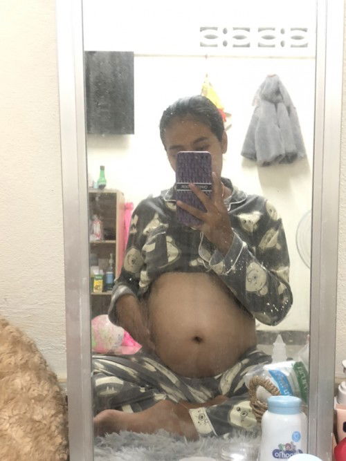 27+1 weeks ท้องเล็กมั้ยค่ะ มีแต่คนทักว่าท้องเล็ก กังวลมากเลยค่ะ #น้องเป็นผู้ชายค่ะ