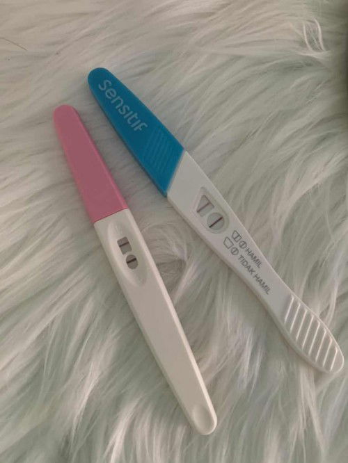 Test pack setelah telat 5 hari