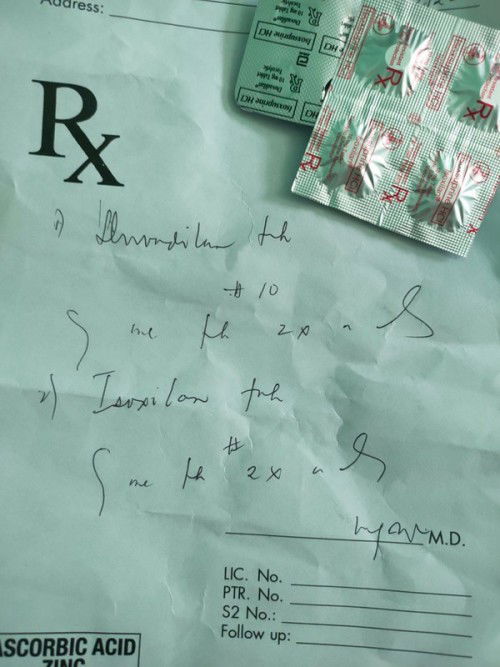 Nag la check up ako today ksi my bleeding..at niresetaha. Ako ng duvadilan..natatakot ako e