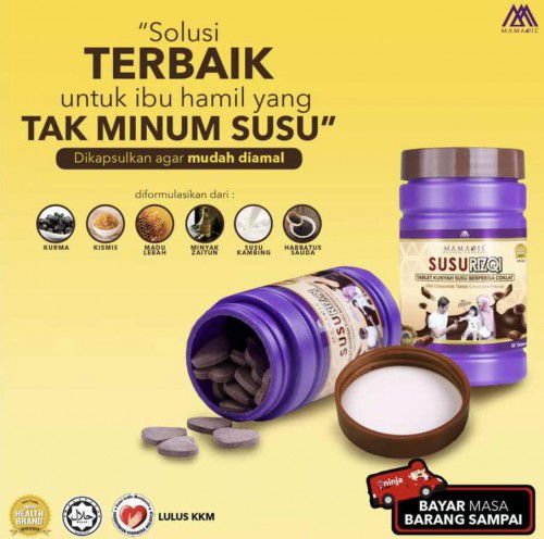 Mommies nk tanye yang ni okay dk kalu consume. Sebab saya dokleh nk minum susu.