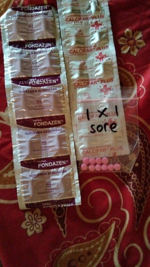 Tidak bisa minum obat
Selalu mual dan parahnya setiap minum obat mlh lemas.