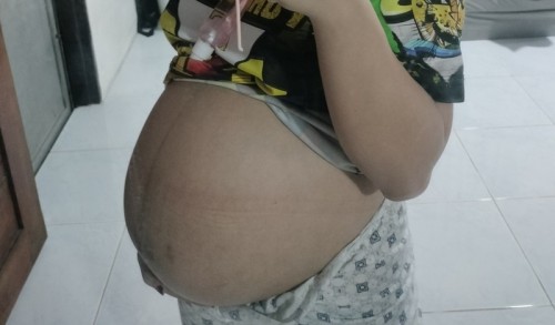 Hi mommies, mababa na po ba tiyan ko? 35 weeks and 5days today.