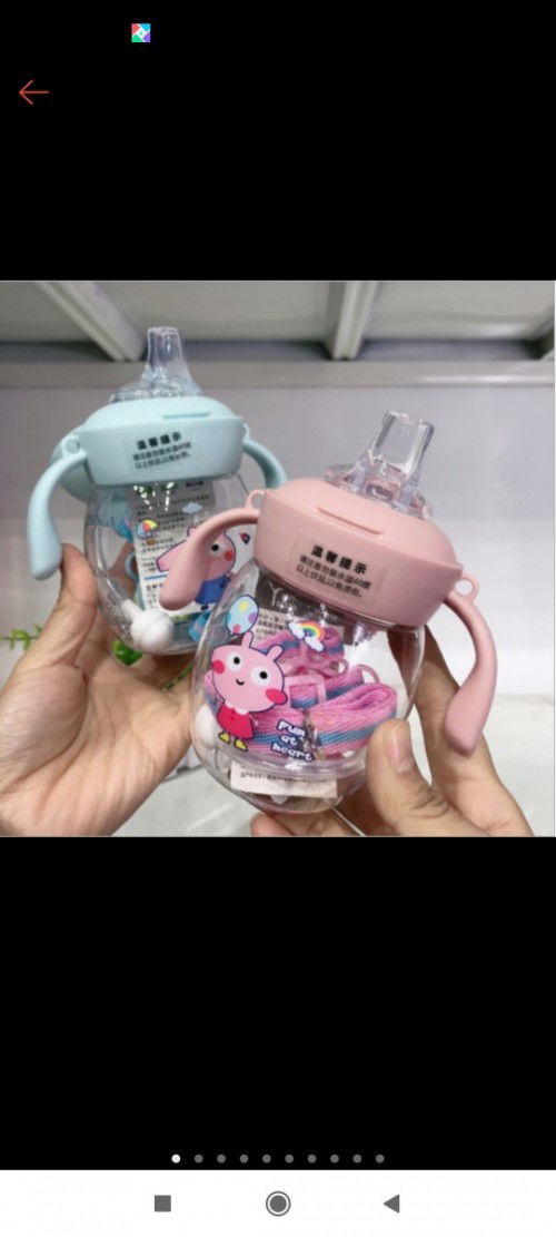 Bayi 4bln dbf boleh num susu pake botol minum/sedotan?