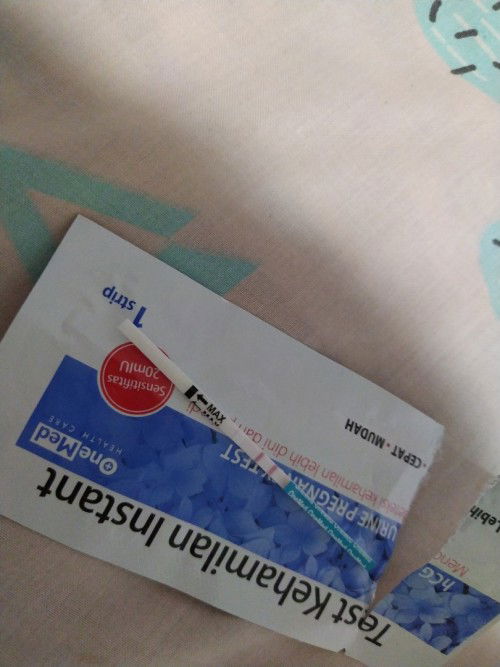 Telat haid seminggu, menanti USG.