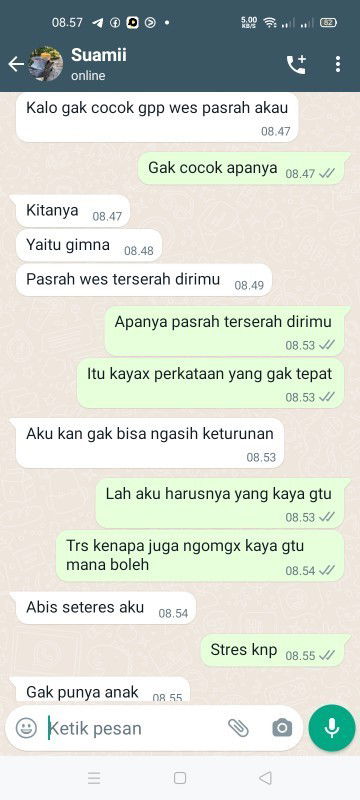 Habis tespek balasnya bestie bikin pusing