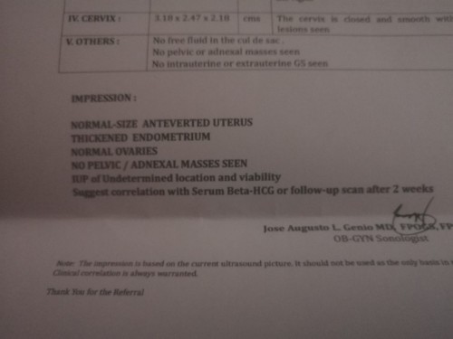 Anyone experience? Positive sa pt. Pero walang nakita?