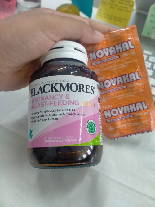 Konsumsi Blackmores + Kalsium