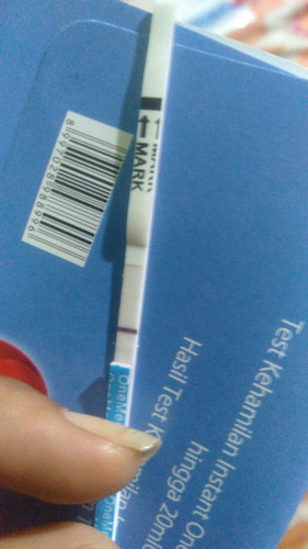 bunda ini gmana tespekku garis yg satu nya samar d deket tulisan onemed??