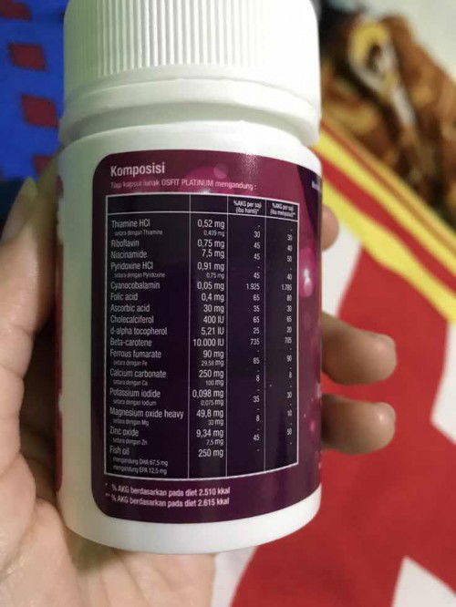 vitamin bumil 16 weeks