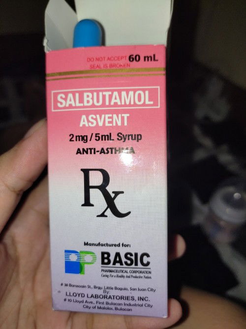 hi po first time mom po tanong ko lang po kung pwede po sa  baby ko ang asvent salbutamol para sa