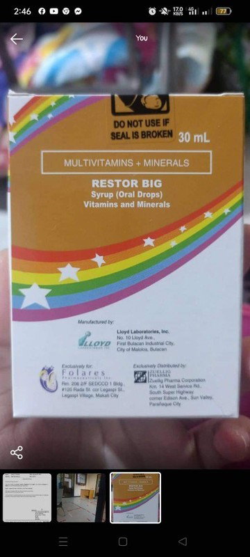 About sa Vitamins ng Baby