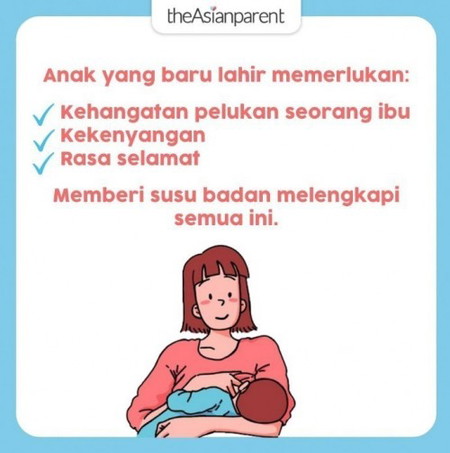 Anak yang baru lahir memerlukan...