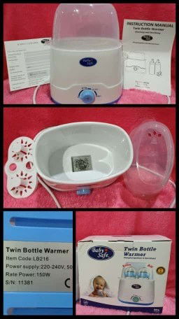 Preloved Twin Bottle Warmer Baby Safe