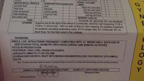 Cyst Surgery-5months preggy