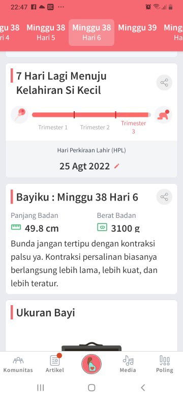 Udah ngerasain apa aja ne bund..