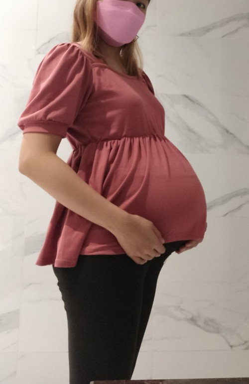 35 weeks bump
