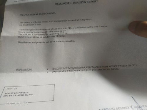 Sino po marunong magbasa nitong result ko ?