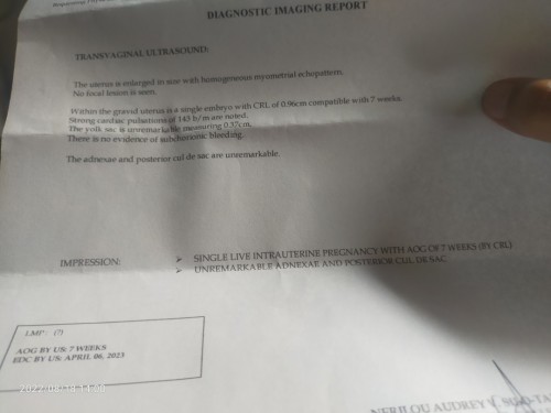 Sino po marunong magbasa nitong result ko ?