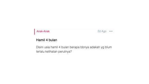 Hamil 4 bulan