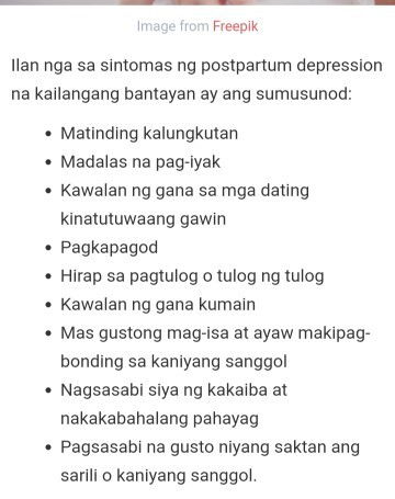 Postpartum attack 
2miths baby