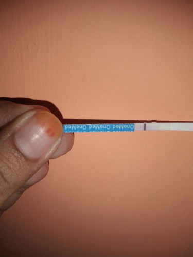 Ini positif nggak sih soalnya garis nya samar banget