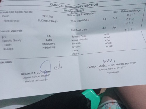 Laboratory test