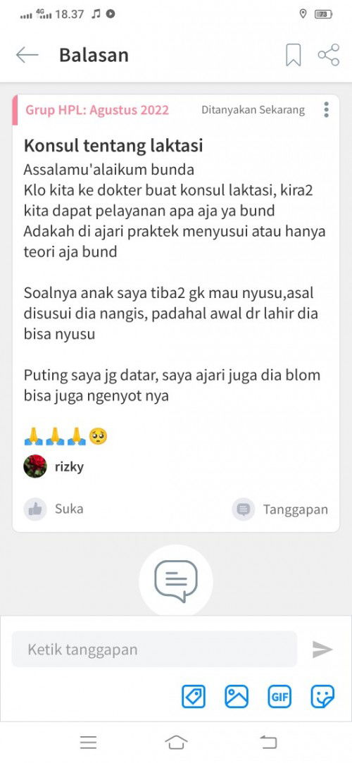 Konsul ke dokter laktasi