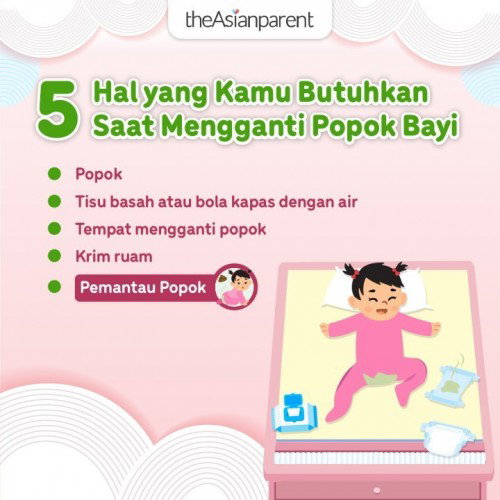 Gunakan pemantau popok sekarang!