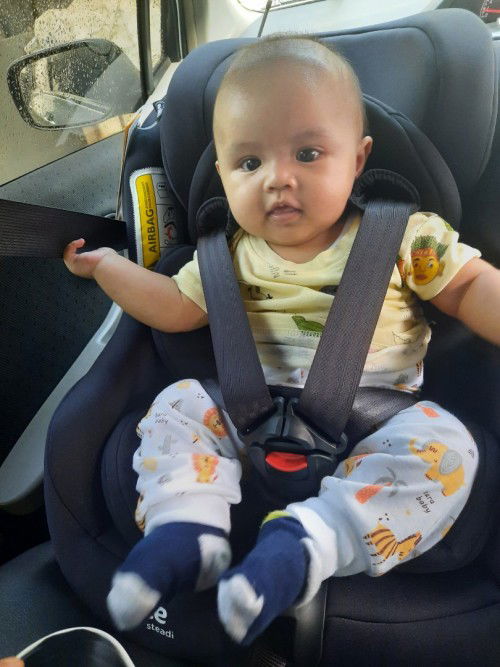 Penggunaan car seat joie steady