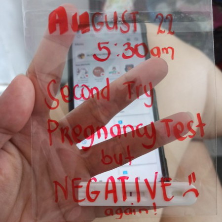 8 Days Delayed But Negative Result sa PT