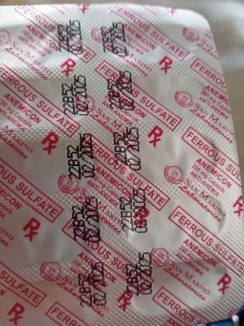 Okay lang po ba to na ferrous sulfate mga moms inumin