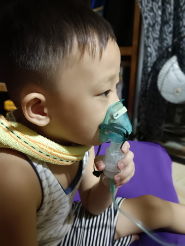 Mga moms ask ko sana Pwede po ba sa 6 y/o  n batang may ubo ang Nebulizer with salbutamol?