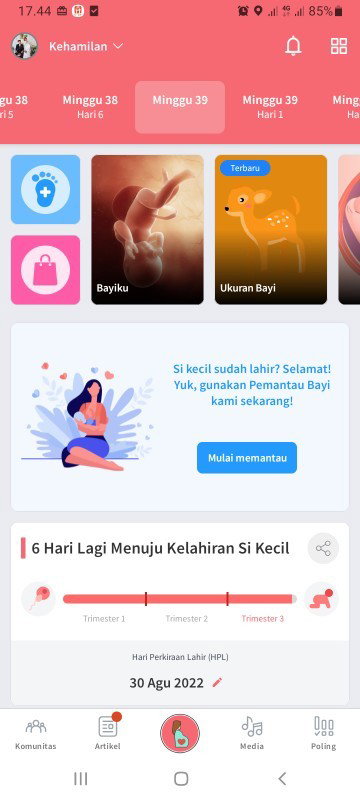Hpl dokter besok tapi blm ngerasain apa apa 😥