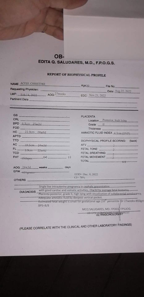 marunong magbasa ng BPS ultrasound