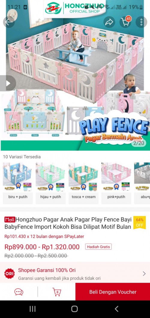 Giveaway pager bayi