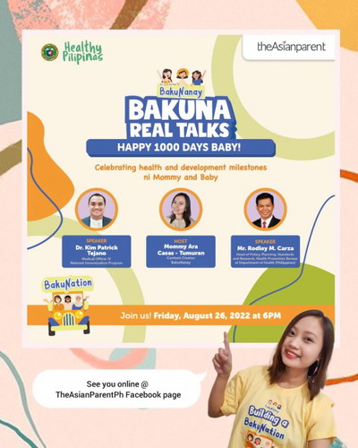 Bakuna Real Talks
Happy 1000 days, baby!