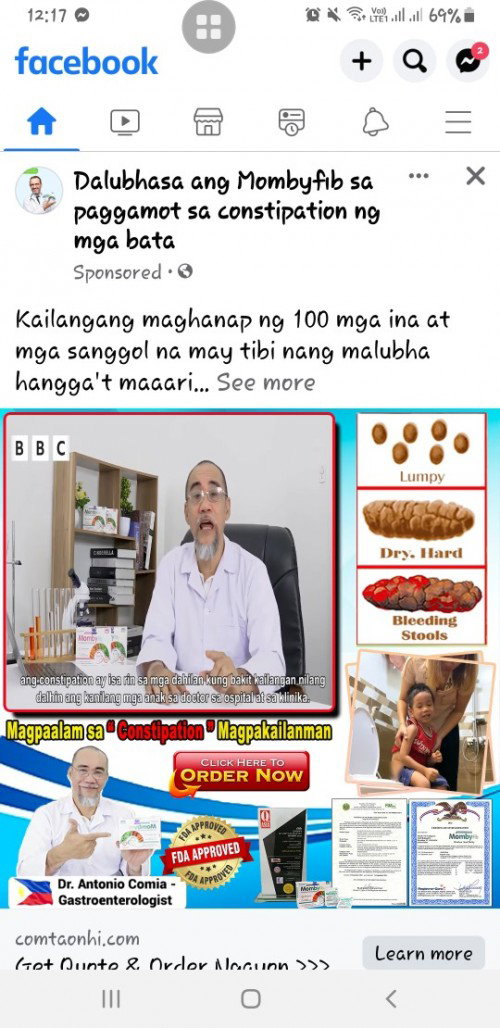 Mga momsh nakagamit na po ba kayo ng mombyfib para sa constipation ni baby?any reviews po.