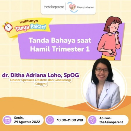 Tanda Bahaya Trimester 1