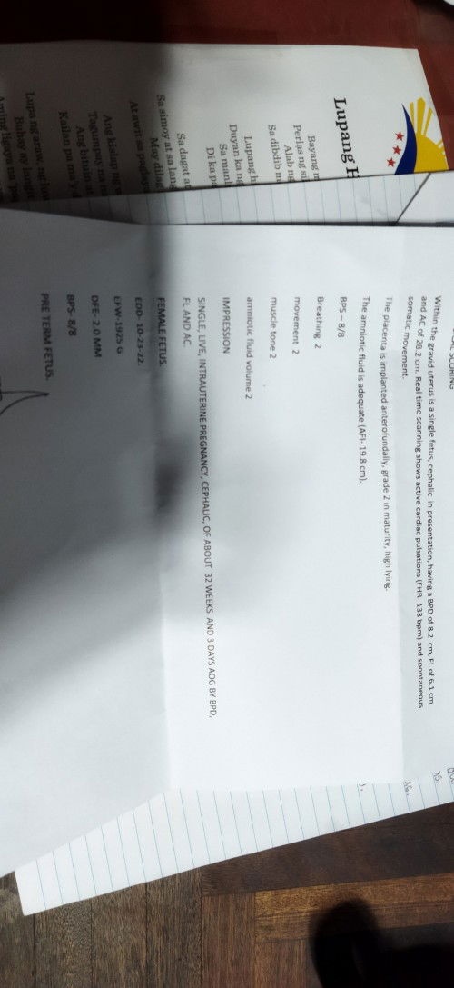 Hello mga mi ask ko lng po ano kaya ibig sbhin nang nakalagay sa BPS ko Salamat po