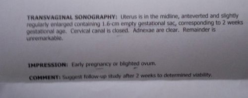 Tanong ko lang po sana ito kasi yung resulta ng transv ko sigurado kaya na buntis ako.