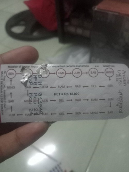 Pil KB laktasi