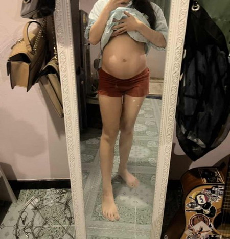 แม่ๆบ้านอื่น21วีคขนาดท้องประมาณไหนกันคะ