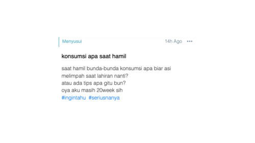 konsumsi apa saat hamil