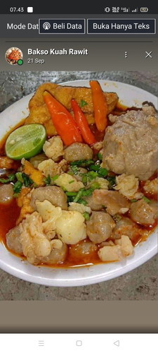 Bun boleh gak makan bakso tapi sambel nya banyak