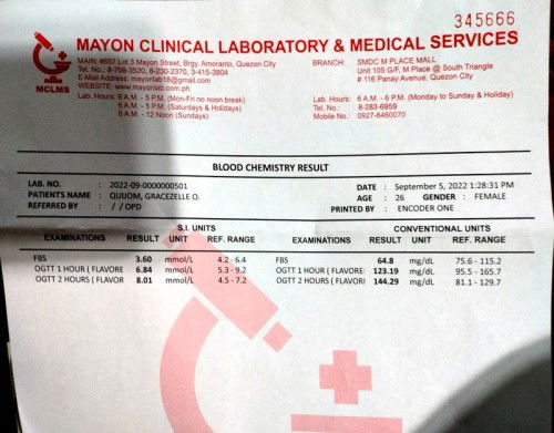 Ogtt test normal po ba?
