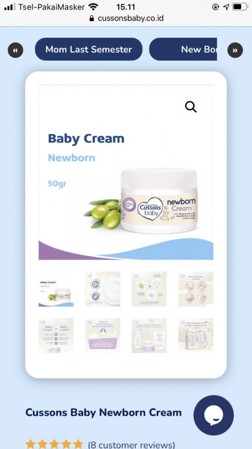 Newborn cream