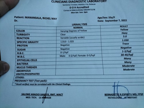 Urinalysis