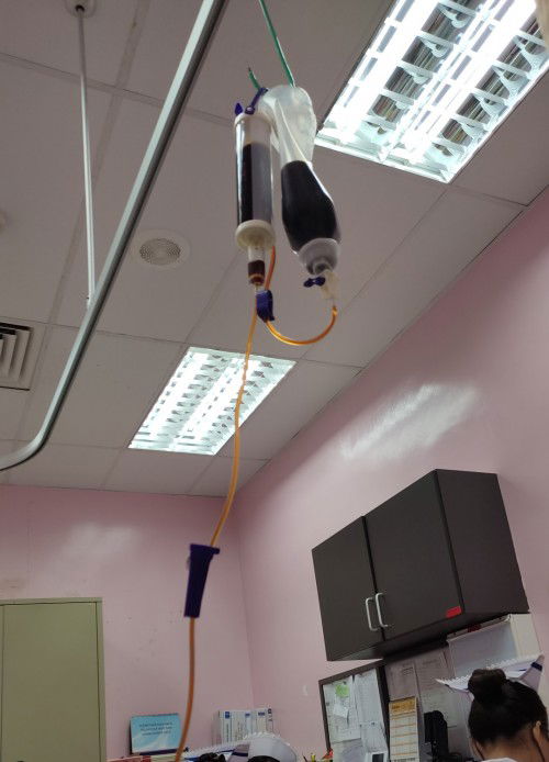 HB LOW, tadi doktor dah masukkan ubat tambah darah, kesan dia memang deria rasa berubah ke?