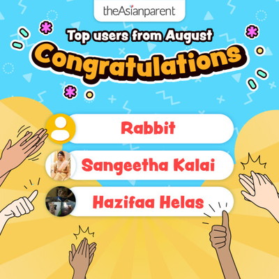 Top users for the Month of August : Congratulations to our top three users from the last month!